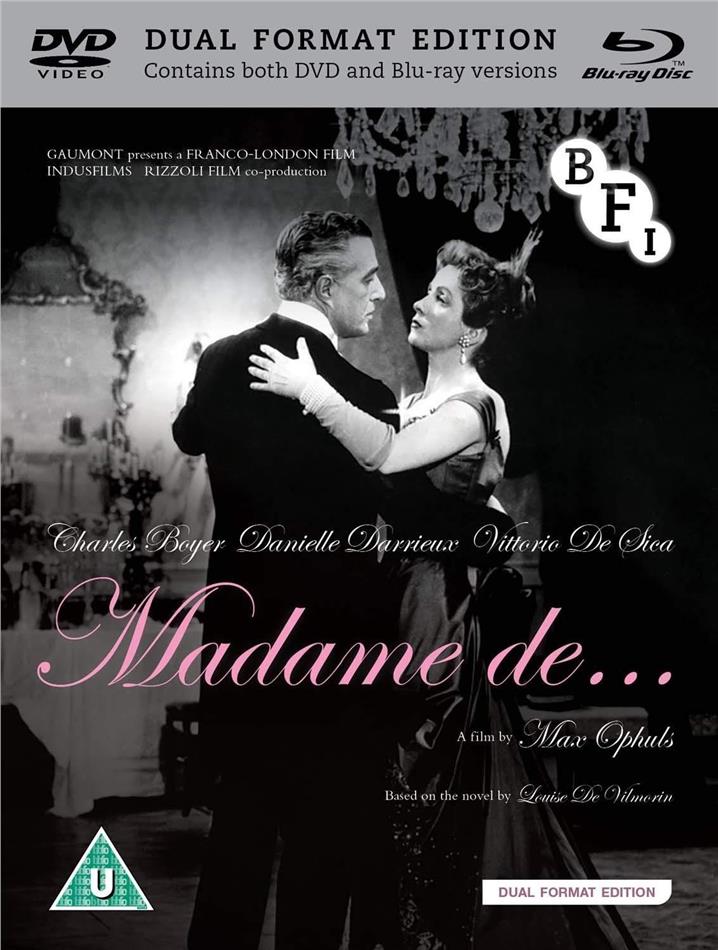 Madame de... (1953) DualDisc, b/w, Blu-ray + DVD