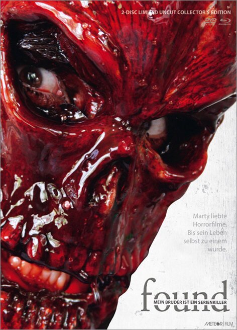 Found - Mein Bruder ist ein Serienkiller (2012) Cover B, Collector's Edition, Limited Edition, Mediabook, Uncut, Blu-ray + DVD