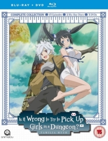 Is It Wrong to Try to Pick Up Girls in a Dungeon? - Season 1 Limited Edition, 2 Blu-rays + 3 DVDs