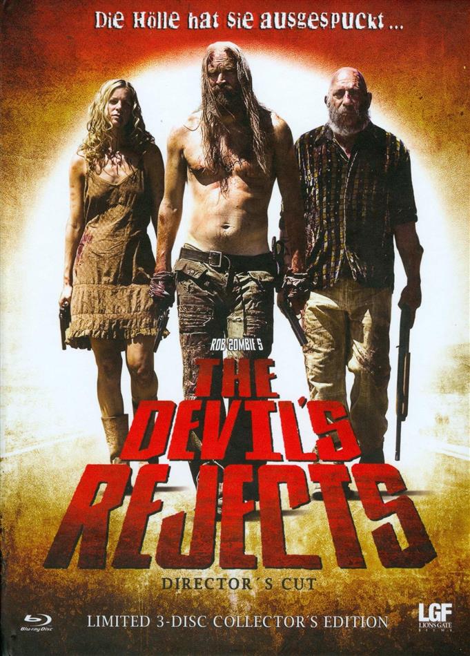 The Devil's Rejects (2005) Cover B, Collector's Edition, Director's Cut, Limited Edition, Mediabook, Uncut, Blu-ray + 2 DVDs
