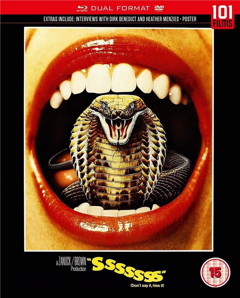 Sssssss (1973) DualDisc, Blu-ray + DVD