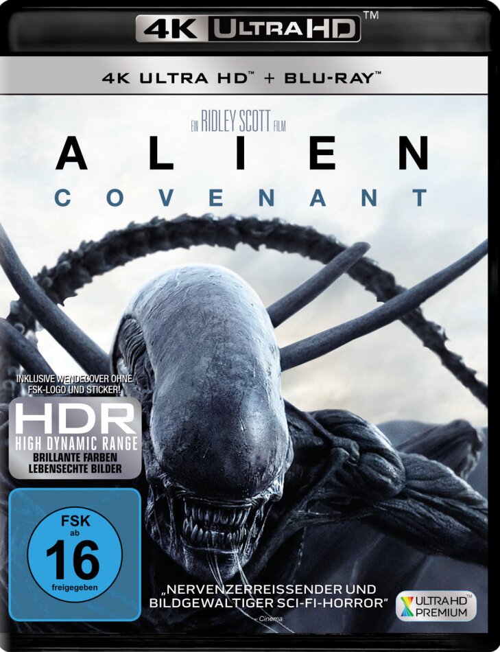 Alien: Covenant (2017) 4K Ultra HD + Blu-ray