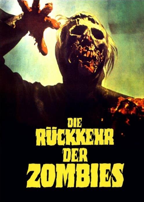 Die Rückkehr der Zombies (1981) Cover A, Limited Edition, Mediabook, Uncut, Blu-ray + DVD