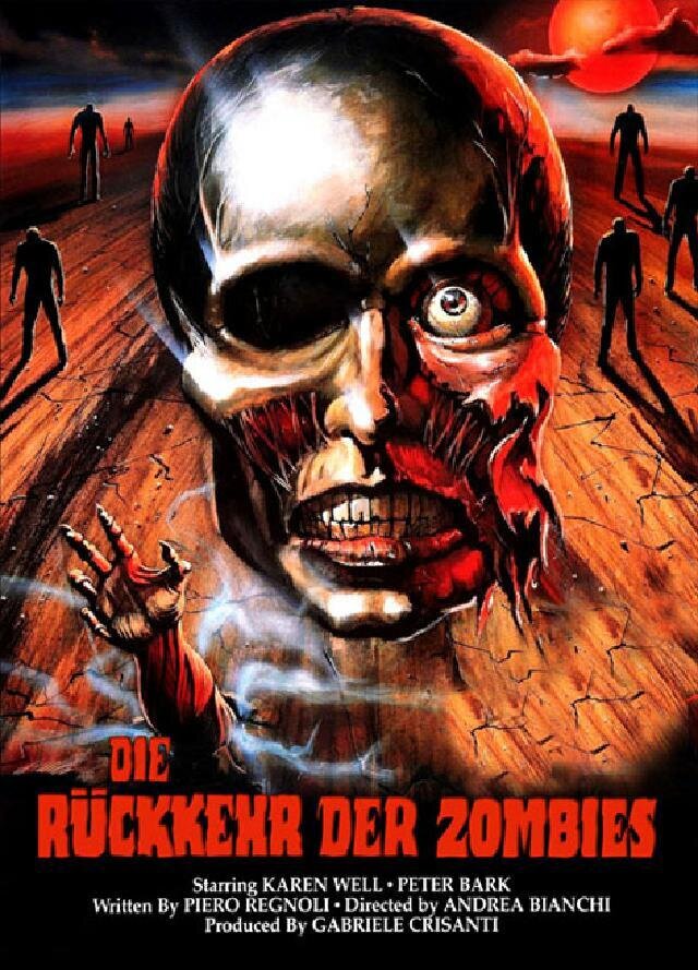 Die Rückkehr der Zombies (1981) Cover B, Limited Edition, Mediabook, Uncut, Blu-ray + DVD