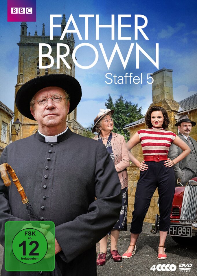 Father Brown - Staffel 5 BBC, 4 DVDs
