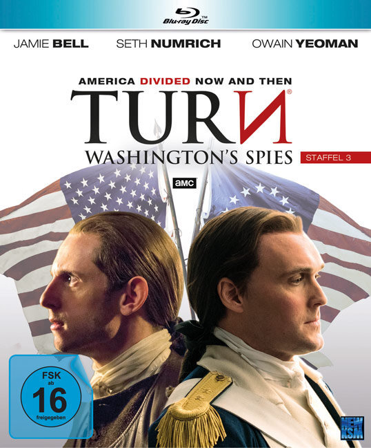 Turn - Washington's Spies - Staffel 3 4 Blu-rays