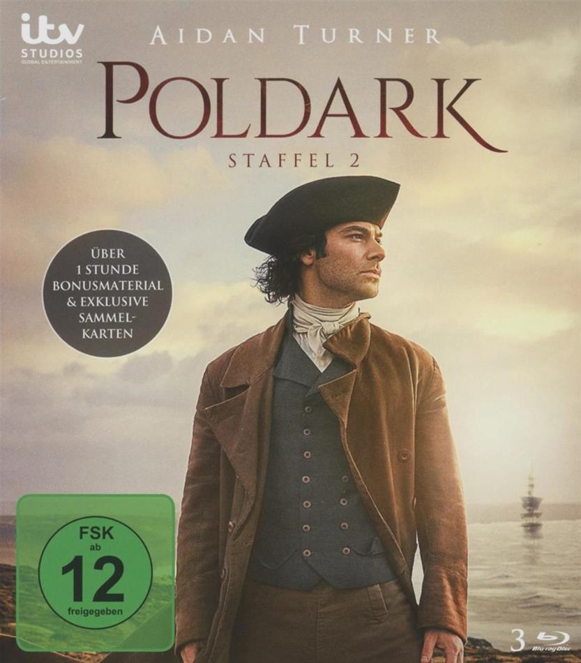 Poldark - Staffel 2 3 Blu-rays