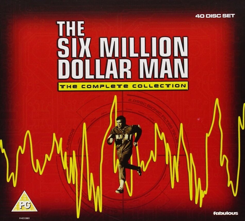 Six Million Dollar Man - The Complete Collection 40 DVDs