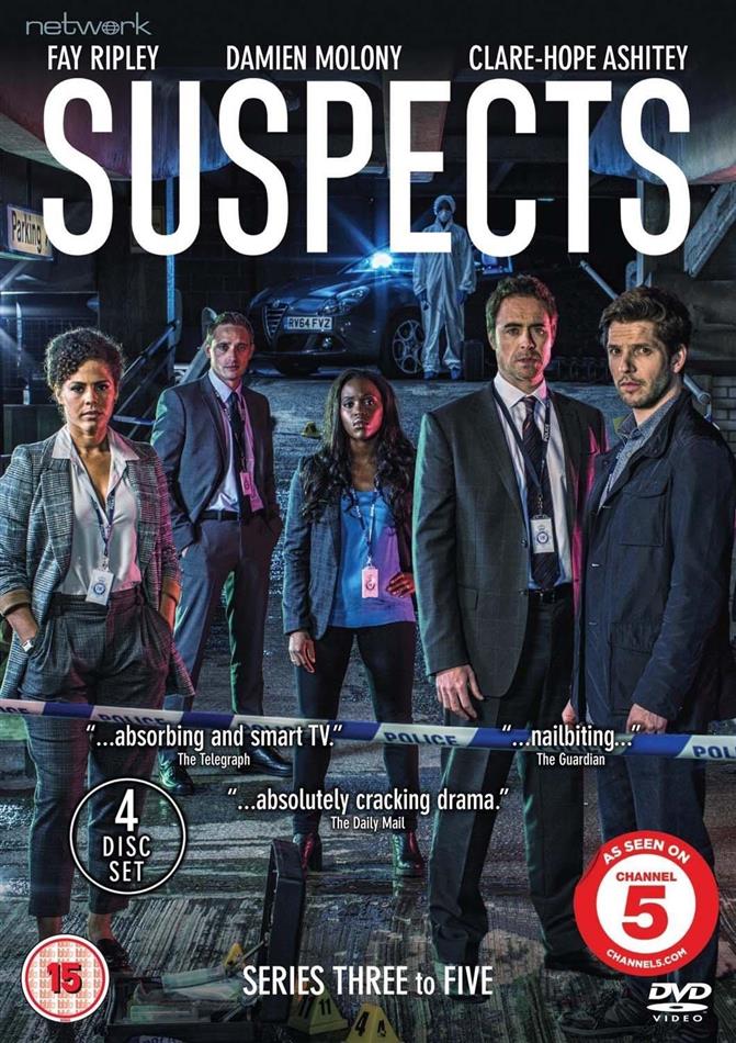 Suspects - Series 3-5 4 DVDs