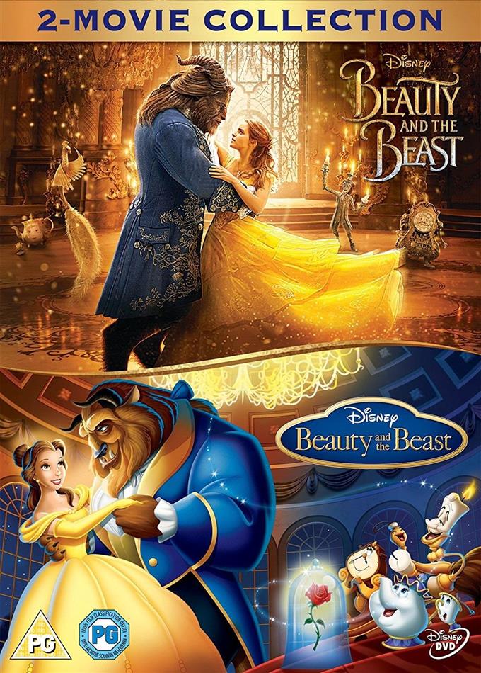 Beauty and the Beast (1991) / Beauty and the Beast (2017) 2 DVDs