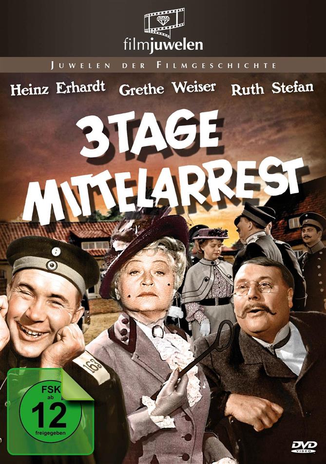 3 Tage Mittelarrest (1955) Filmjuwelen, s/w