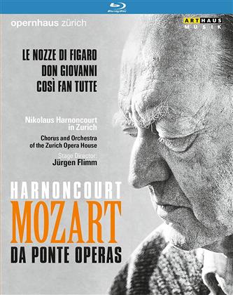 Opernhaus Z&uuml;rich & Nikolaus Harnoncourt - Mozart - Da Ponte Operas - Le nozze di Figaro / Don Giovanni / Cos&igrave; fan tutte (Arthaus Musik, 3 Blu-rays)