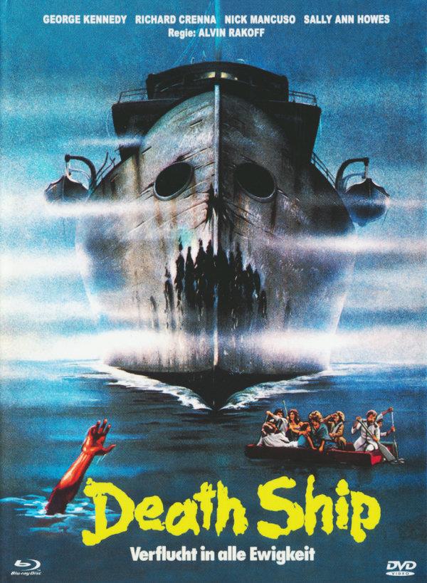 Death Ship (1980) Cover C, Eurocult Collection, Limited Edition, Mediabook, Uncut, Blu-ray + DVD