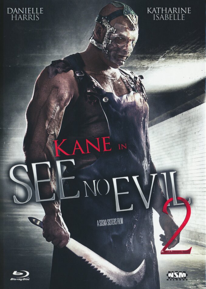 See No Evil 2 (2014) Cover A, Limited Edition, Mediabook, Uncut, Blu-ray + DVD