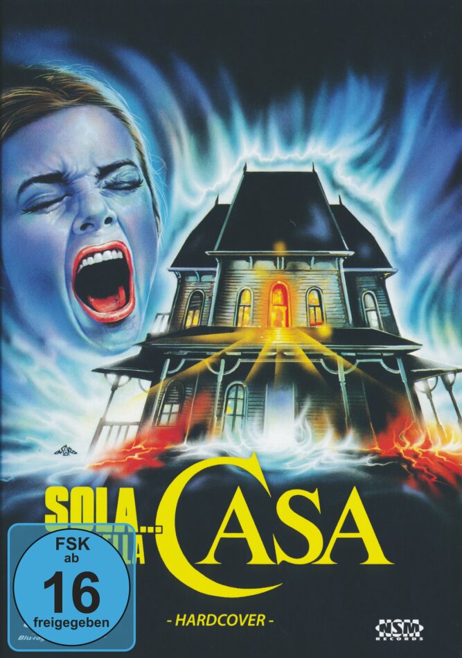 Sola... in quella casa (1989) Cover D, Limited Edition, Mediabook, Uncut, Blu-ray + DVD