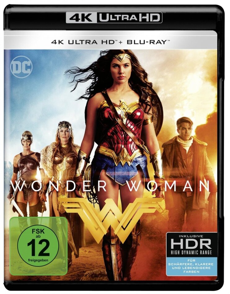 Wonder Woman (2017) 4K Ultra HD + Blu-ray