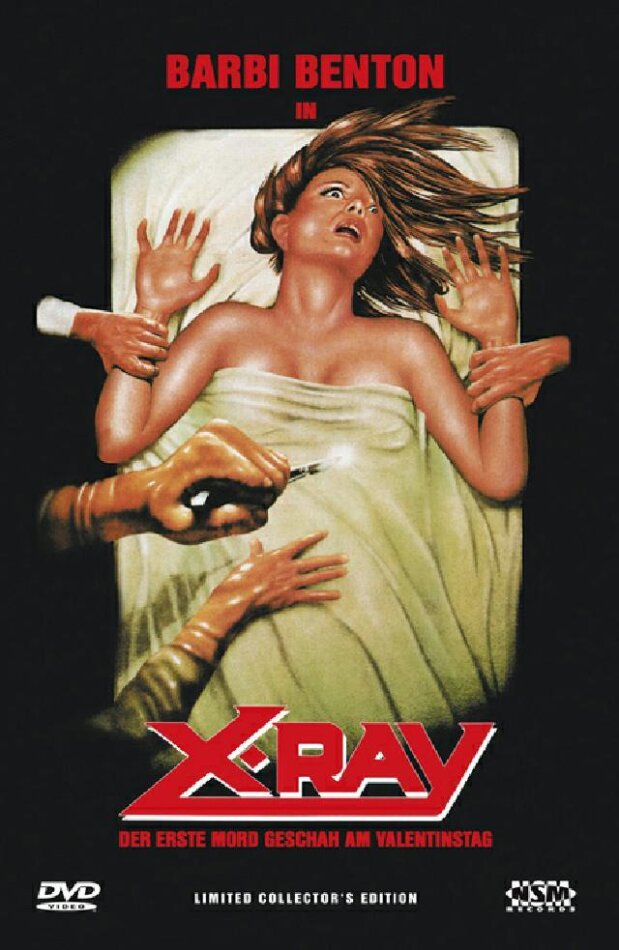 X-Ray - Der erste Mord geschah am Valentinstag (1981) Grosse Hartbox, Cover A, Collector's Edition, Limited Edition, Uncut