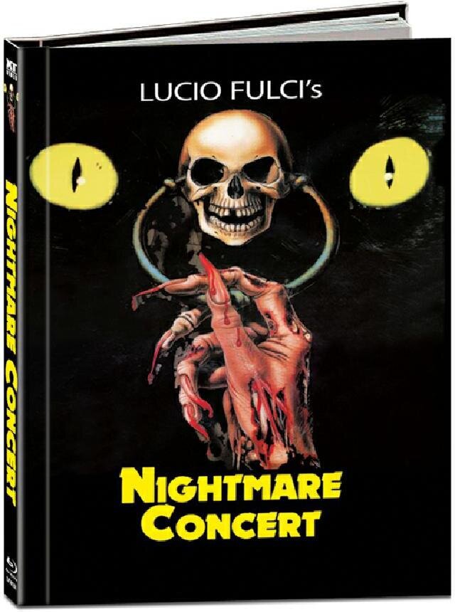 Nightmare Concert (1990) Cover B, Limited Edition, Mediabook, Uncut, Blu-ray + DVD
