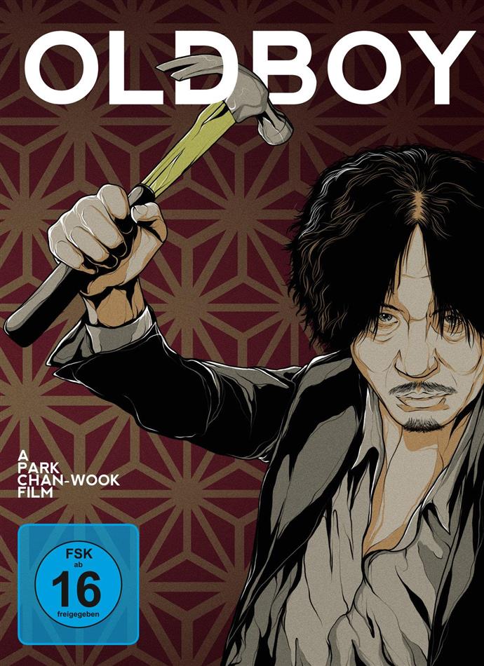 Oldboy (2003) Collector's Edition, Limited Edition, Mediabook, Uncut, 2 Blu-rays + DVD + CD