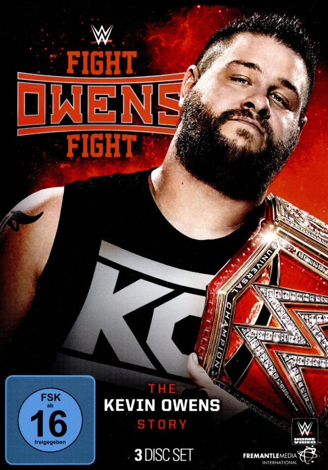 WWE: Fight Owens Fight - The Kevin Owens Story 3 DVDs