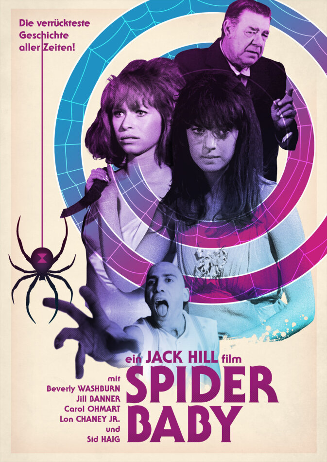Spider Baby (1967) Drive-In Classics, Limited Edition, Blu-ray + DVD