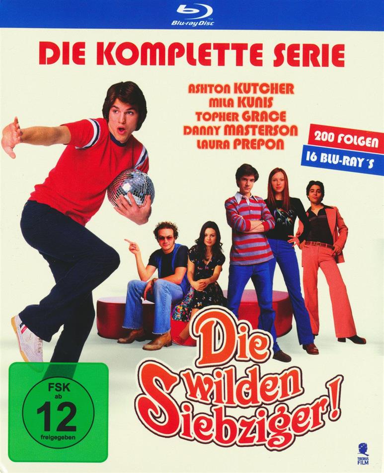 Die wilden Siebziger - Die komplette Serie 16 Blu-rays