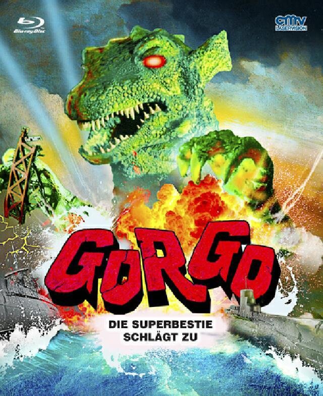 Gorgo - Die Superbestie schlägt zu (1961) Cover B, Mediabook, Uncut