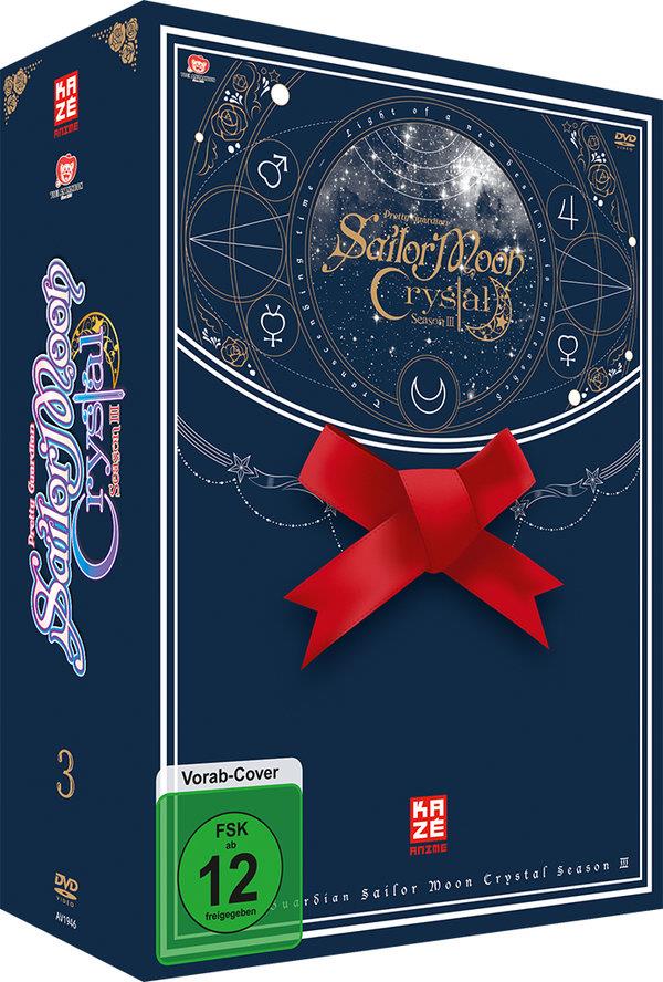 Sailor Moon Crystal - Vol. 5 - Staffel 3.1 + Sammelschuber, Limited Edition, 2 DVDs