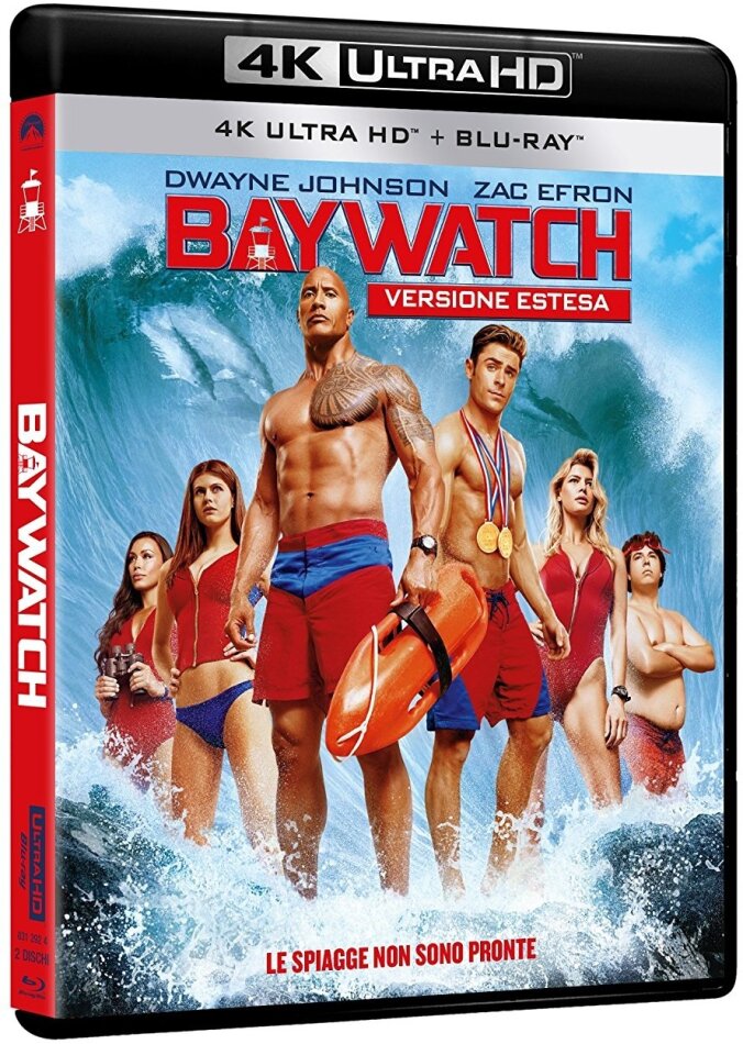 Baywatch (2017) Extended Edition, 4K Ultra HD + Blu-ray
