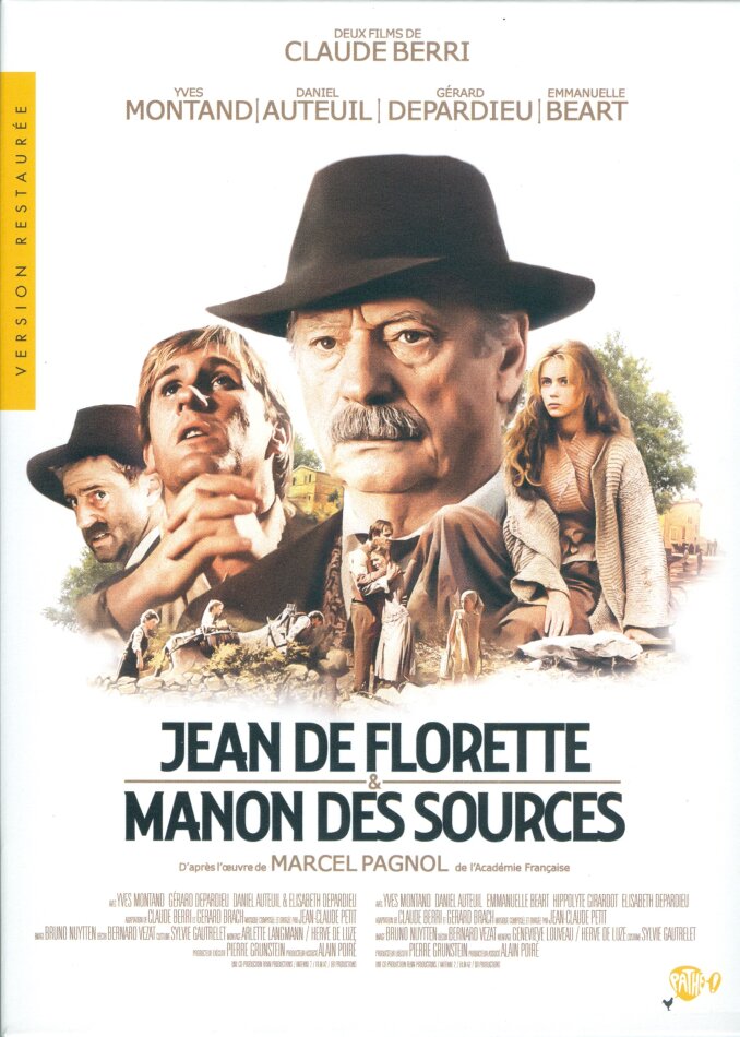 Jean de Florette & Manon des sources Schuber, 4K Mastered, Digibook, Restaurierte Fassung, 2 DVDs