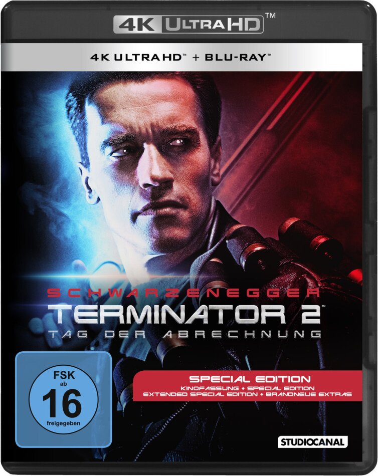 Terminator 2 - Tag der Abrechnung (1991) Extended Edition, Kinoversion, Special Edition, 4K Ultra HD + Blu-ray