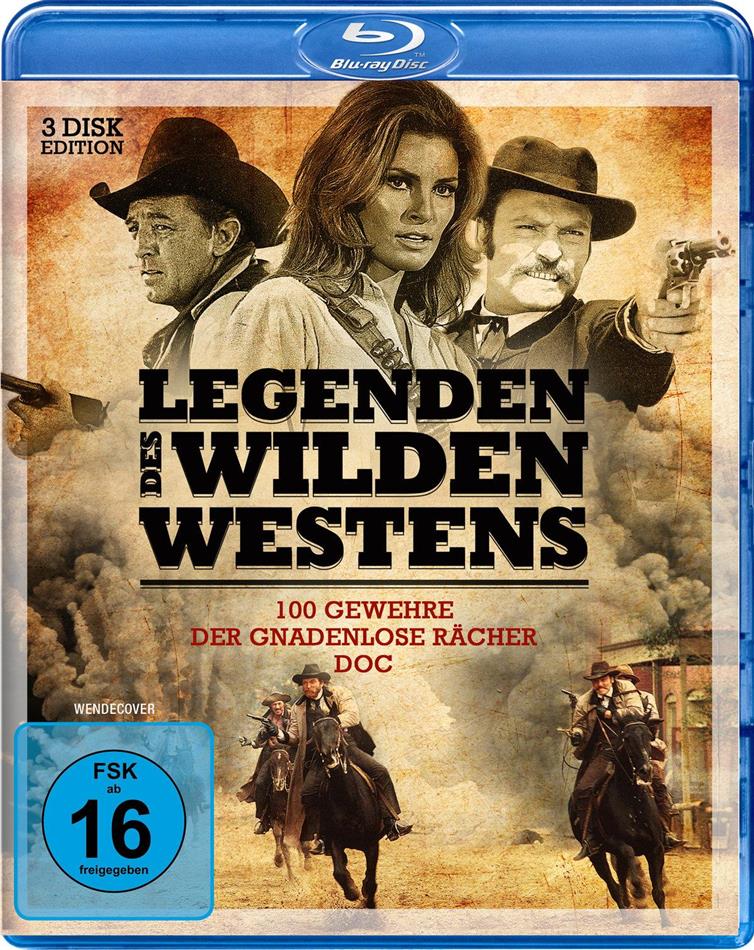 Legenden des Wilden Westens 2 - 100 Gewehre / Lawman / Der gnadenlose Rächer 3 Blu-rays