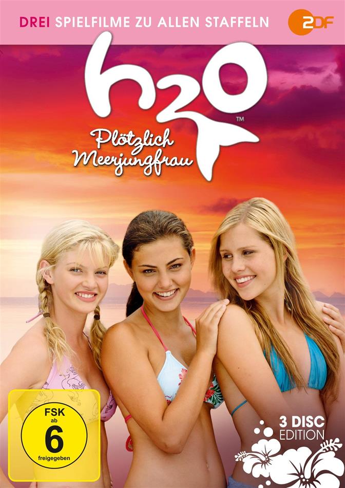 H20 - Plötzlich Meerjungfrau - Die Spielfilme zu allen Staffeln 3 DVDs