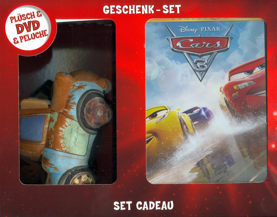 Cars 3 - Set Cadeau (2017) + Plush Toy, Box, Limited Edition