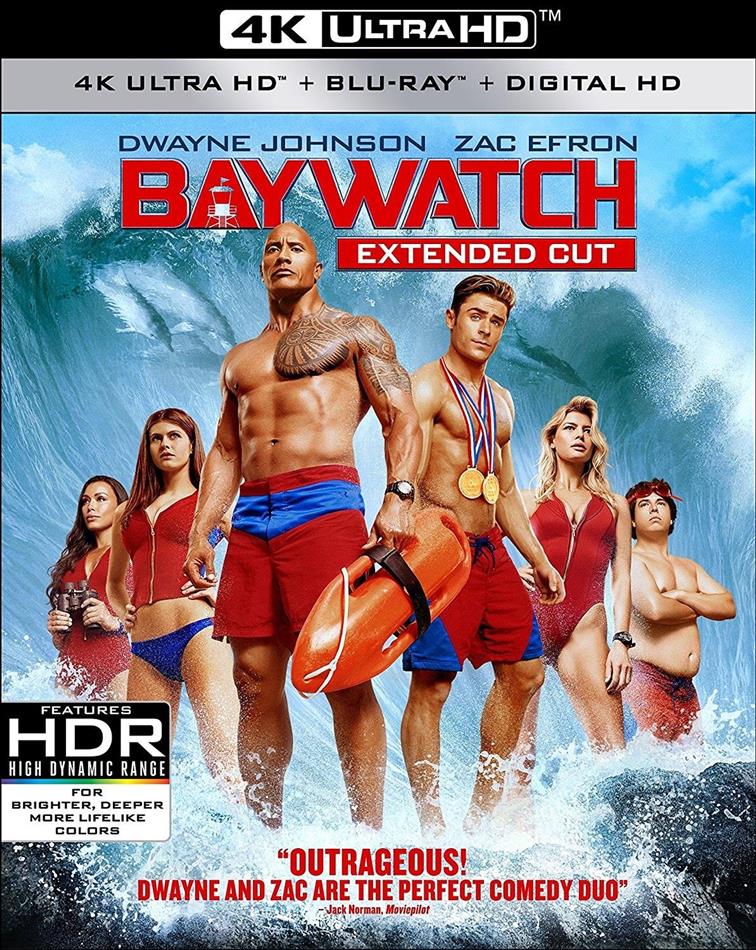 Baywatch (2017) 4K Ultra HD + Blu-ray