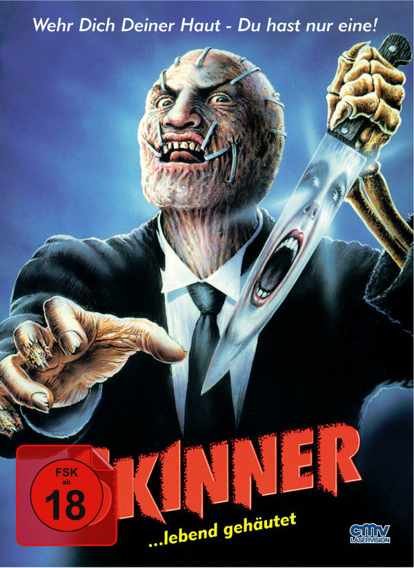 Skinner (1991) Cover A, Limited Edition, Mediabook, Uncut, Blu-ray + DVD