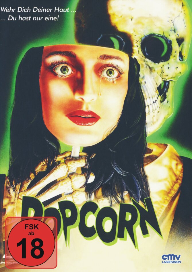 Popcorn (1991) Cover B, Limited Edition, Mediabook, Uncut, Blu-ray + DVD