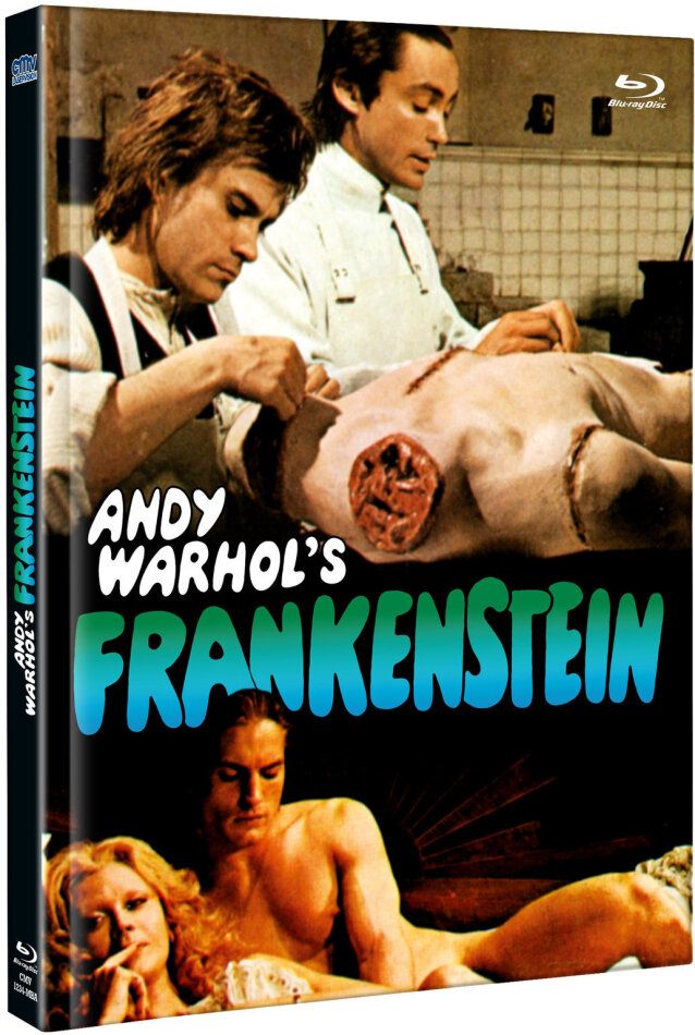 Andy Warhol's Frankenstein (1973) Cover B, Limited Edition, Mediabook, Uncut, Blu-ray + DVD