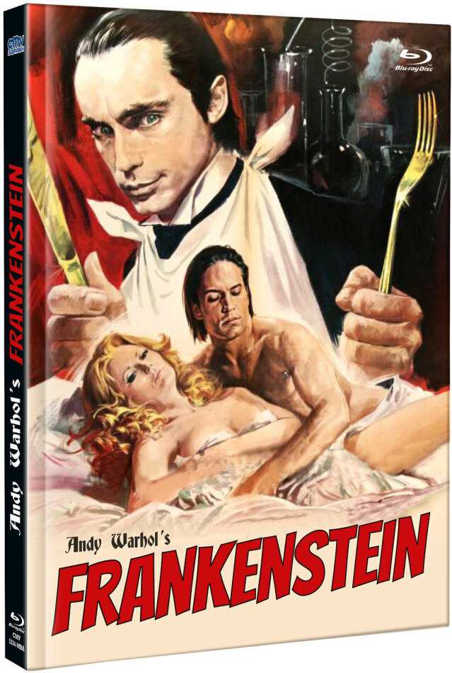 Andy Warhol's Frankenstein (1973) Cover C, Limited Edition, Mediabook, Uncut, Blu-ray + DVD