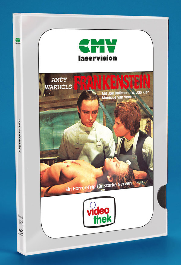Andy Warhols Frankenstein (1973) Glasbox, Limited Edition, Uncut, Blu-ray + DVD