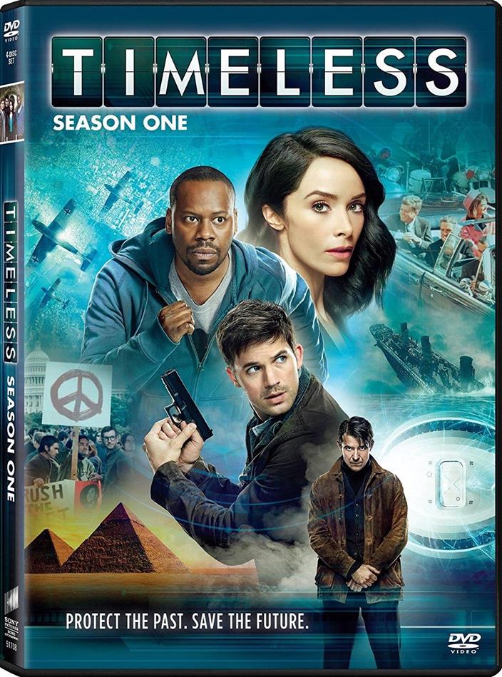 Timeless - Season 1 4 DVDs