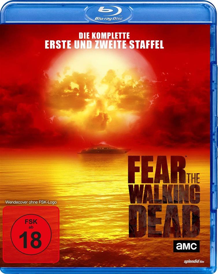Fear the Walking Dead - Staffel 1 + 2 Uncut, 6 Blu-rays