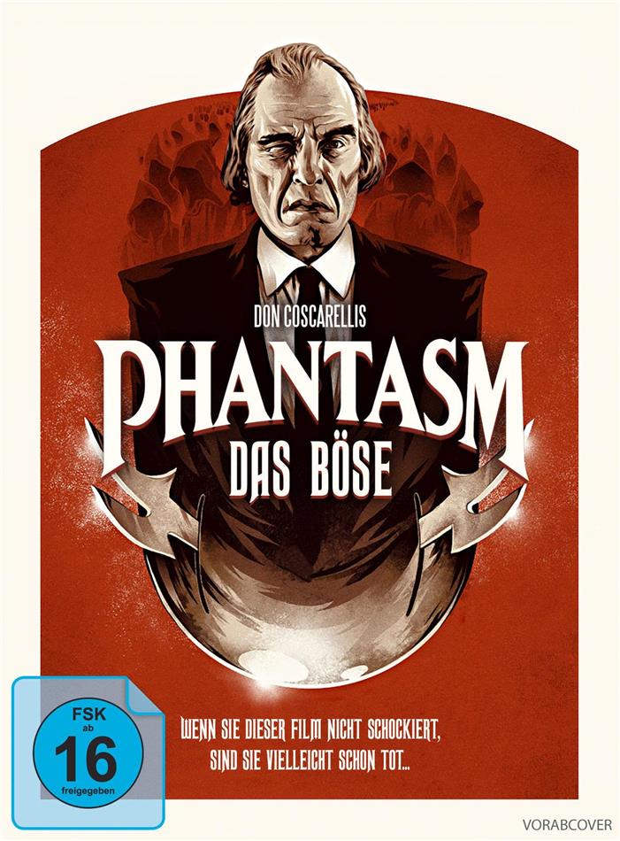 Phantasm - Das Böse (1979) Cover A, Mediabook, Blu-ray + 2 DVDs