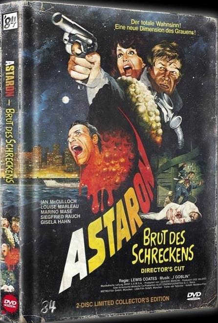 Astaron - Brut des Schreckens (1980) Collector's Edition, Director's Cut, Kinoversion, Limited Edition, Mediabook, Uncut, 2 DVDs