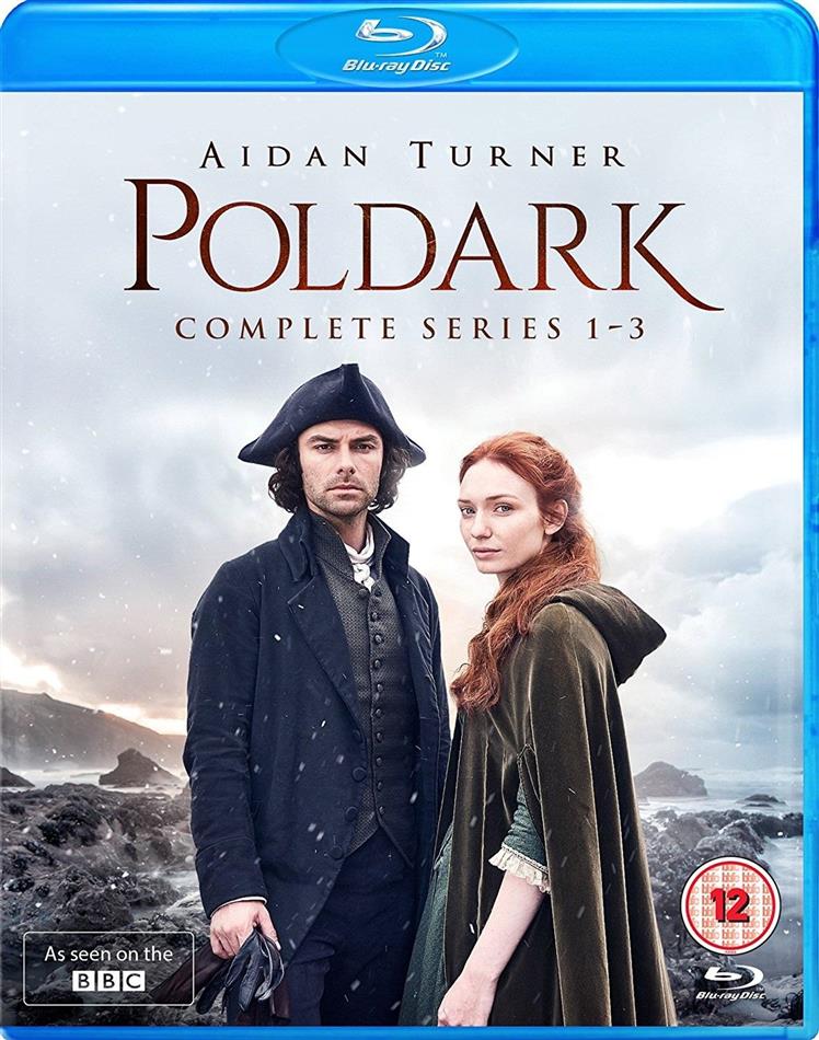 Poldark - Seasons 1-3 (2015) 8 Blu-rays