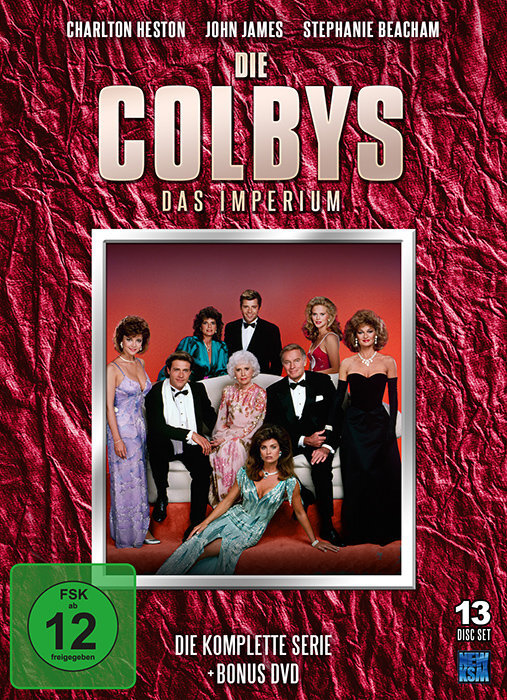 Die Colbys - Das Imperium - Die komplette Serie Neuauflage, 13 DVDs
