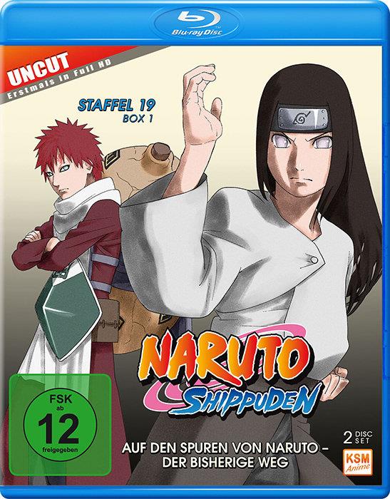 Naruto Shippuden - Staffel 19 Box 1 Uncut, 2 Blu-rays
