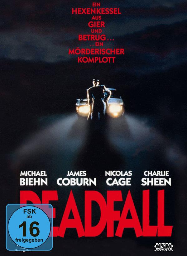 Deadfall (1993) Cover B, Collector's Edition, Limited Edition, Mediabook, Uncut, Blu-ray + DVD