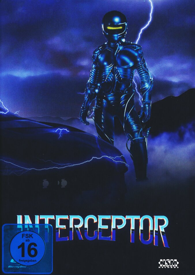 Interceptor (1986) Cover B, Collector's Edition, Limited Edition, Mediabook, Uncut, Blu-ray + DVD