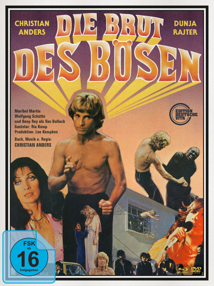 Die Brut des Bösen (1979) Edition Deutsche Vita, Unzensiert, Digipack, Schuber, Extended Edition, Limited Edition, Restaurierte Fassung, Uncut, Blu-ray + DVD + CD